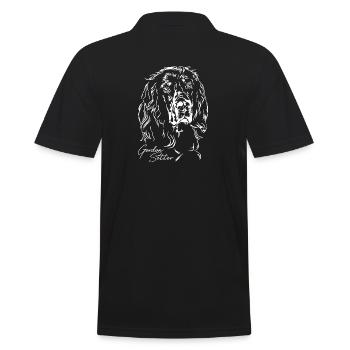 GORDON SETTER Portrait de Wilsign - Polo Homme - noir - Dos - Kai (181cm)