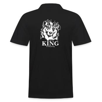 Berger australien roi de tout Wilsigns - Polo Homme - noir - Dos - Kai (181cm)