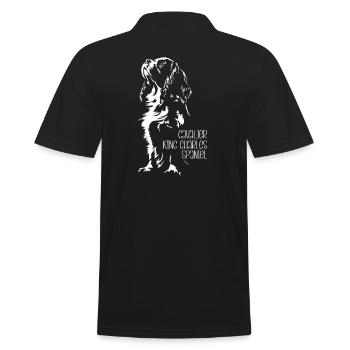Cavalier King Charles Spaniel Chien Chien Wilsigns - Polo Homme - noir - Dos - Kai (181cm)