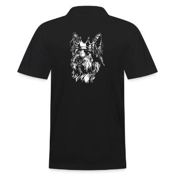 BERGER PICARD Krone Chiens Chien Wilsigns - Polo Homme - noir - Dos - Kai (181cm)