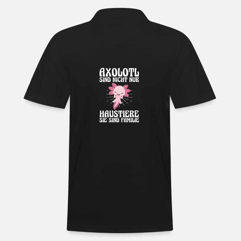 Axolotl - Polo Homme - noir