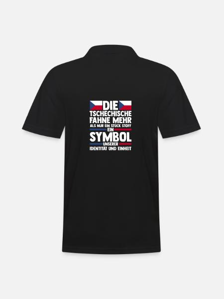 Tchèques République tchèque - Polo Homme - noir