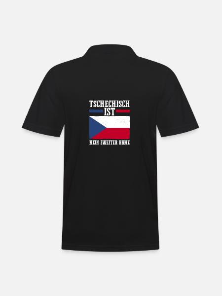 Tchèques République tchèque - Polo Homme - noir