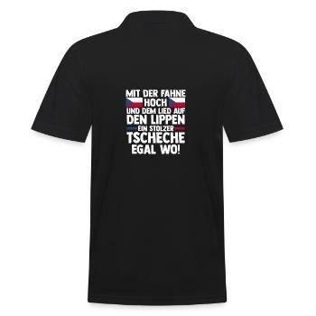 Tchèques République tchèque - Polo Homme - noir - Dos - Kai (181cm)