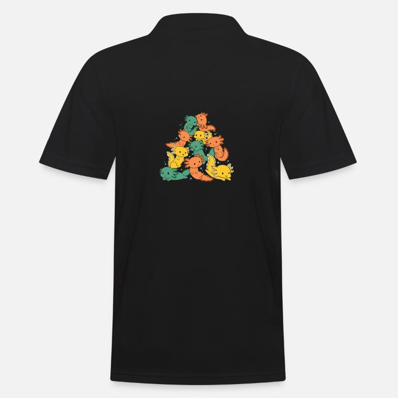 Axolotl - Polo Homme - noir