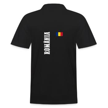 Roumains Roumanie - Polo Homme - noir - Dos - Kai (181cm)