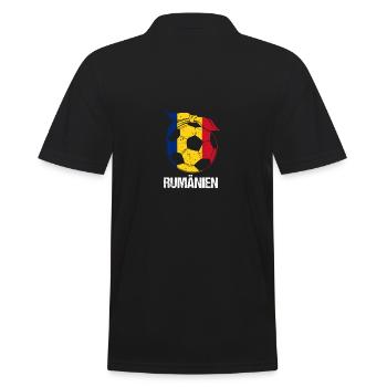 Roumains Roumanie - Polo Homme - noir - Dos - Kai (181cm)