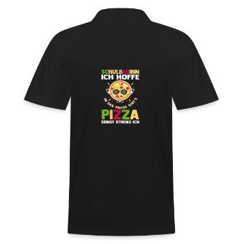 Kindergarten graduates school start school child enrollment - Men's Polo Shirt - black - Back - Kai (181cm)