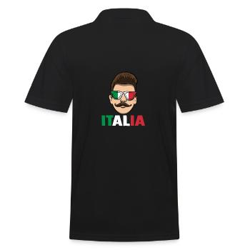 Italie Italien Italien Italie - Polo Homme - noir - Dos - Kai (181cm)