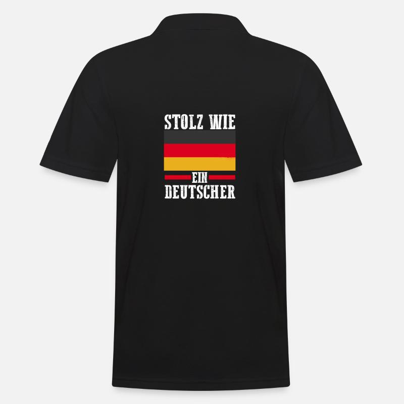 German German Germany - Men's Polo Shirt - black