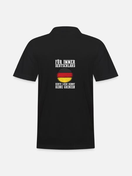 German German Germany - Men's Polo Shirt - black