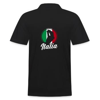 Italie Italien Italien Italie - Polo Homme - noir - Dos - Kai (181cm)