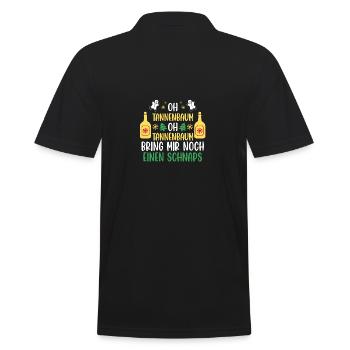 Père Noël Fête de Noël Noël Vin chaud - Polo Homme - noir - Dos - Kai (181cm)