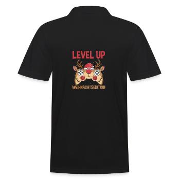 Père Noël Gaming Noël Noël - Polo Homme - noir - Dos - Kai (181cm)