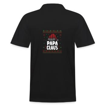 Noël Père Noël Papa Noël - Polo Homme - noir - Dos - Kai (181cm)