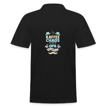 Grand-père Café Arrière-Grand-père Arrière-grand-père - Polo Homme - noir - Dos - Kai (181cm)