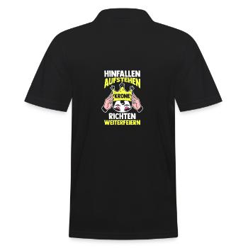 Costume de carnaval Carnaval - Polo Homme - noir - Dos - Kai (181cm)