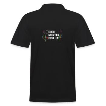 Costume de carnaval Bière Carnaval Carnaval - Polo Homme - noir - Dos - Kai (181cm)