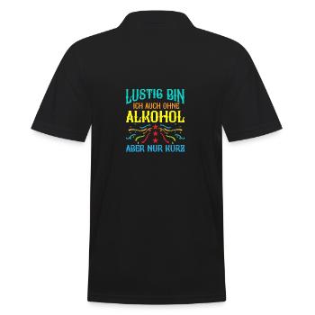 Costume de carnaval Bière Carnaval Carnaval - Polo Homme - noir - Dos - Kai (181cm)