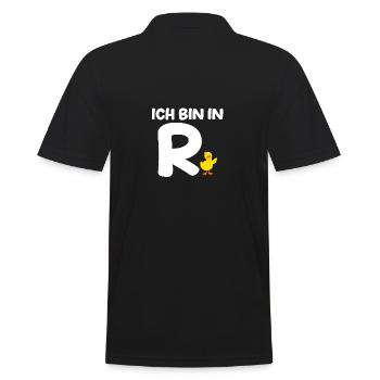Pension de retraite des retraités Pension de retraite Duck - Polo Homme - noir - Dos - Kai (181cm)