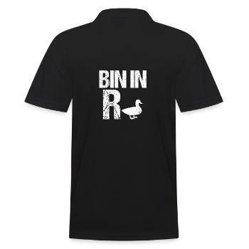 Pension de retraite des retraités Pension de retraite Duck - Polo Homme - noir - Dos - Kai (181cm)