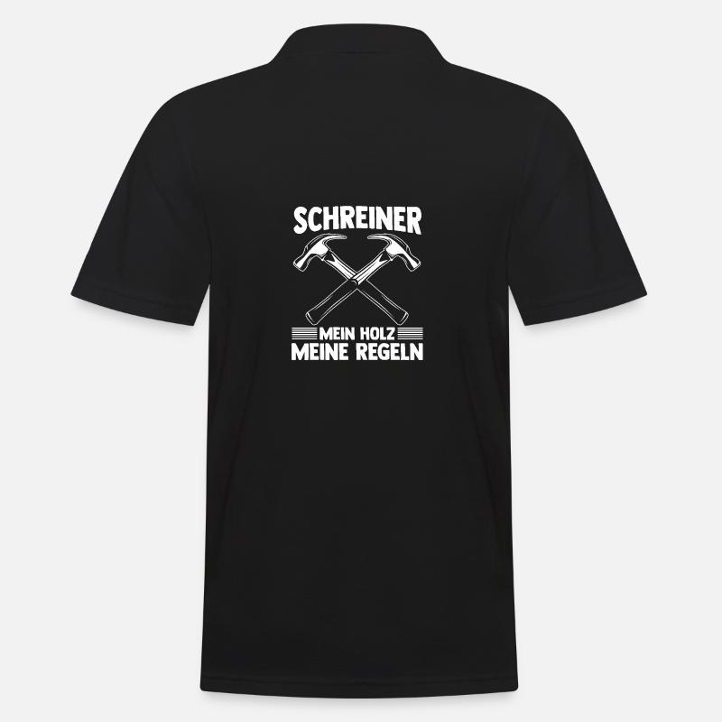 Carpenter, Carpenter, Carpenter - Men's Polo Shirt - black