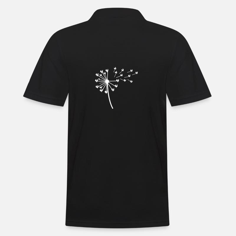 Poulet Coq - Polo Homme - noir