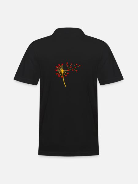 Chicken Rooster - Men's Polo Shirt - black