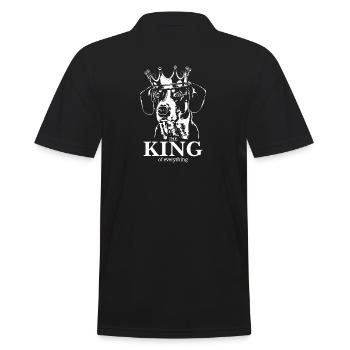 Entlebucher Mountain Dog King of everything Dogs - Polo Homme - noir - Dos - Kai (181cm)