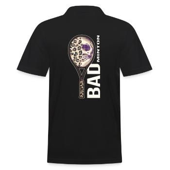 Badminton Badminton Joueur de badminton Crossminton - Polo Homme - noir - Dos - Kai (181cm)