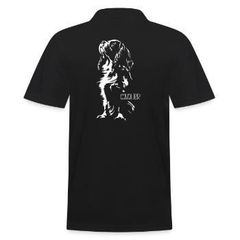 Cavalier King Charles Spaniel Chien Chien Wilsigns - Polo Homme - noir - Dos - Kai (181cm)