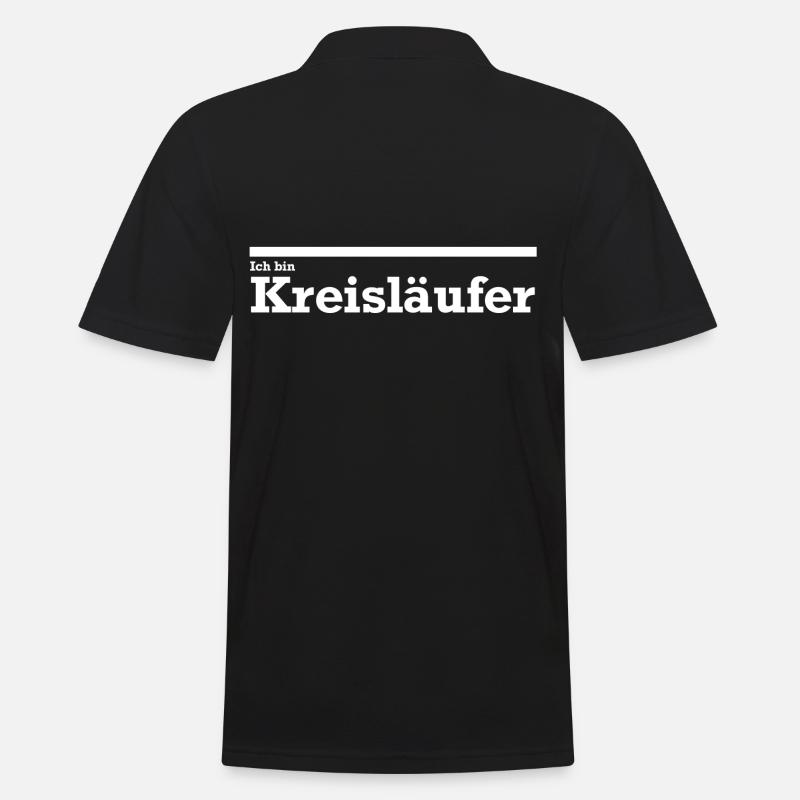 Ich bin Kreisläufer Handball Geschenkidee - Männer Poloshirt - Schwarz