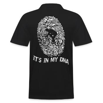 Bike it s in my DNA - Polo Homme - noir - Dos - Kai (181cm)