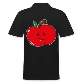 Fruit de pomme fruit - Polo Homme - noir - Dos - Kai (181cm)