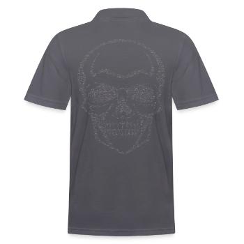 Crâne de crâne - Polo Homme - charbon - Dos - Nico (186cm)