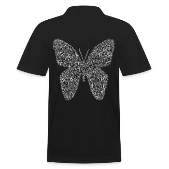 Papillon de vélos vélo - Polo Homme - noir - Dos - Kai (181cm)