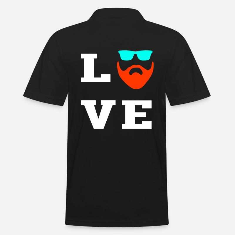 Barbe barbe barbe - Polo Homme - noir