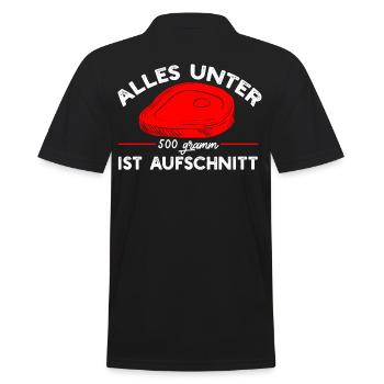 Découvrez le monde du rêve du maître du barbecue - Polo Homme - noir - Dos - Kai (181cm)