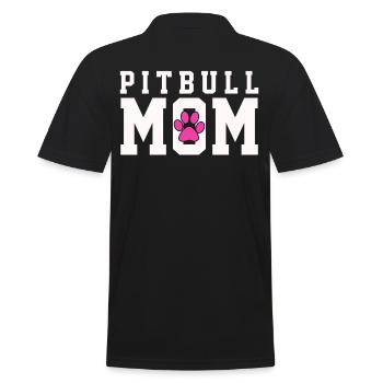 Conception de mère pitbull pour sauvage et aimant - Polo Homme - noir - Dos - Kai (181cm)