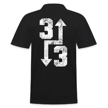 Fun Baseball Trois Lanceurs Receveurs Home Run - Polo Homme - noir - Dos - Kai (181cm)