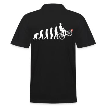 Evolution Radball Radballer Hallenradball Radsport - Polo Homme - noir - Dos - Kai (181cm)