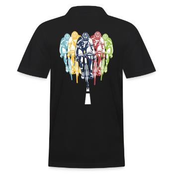 Vélo de course Vélo Accessoires Dames Vélo de course - Polo Homme - noir - Dos - Kai (181cm)
