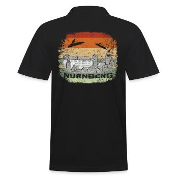 Nuremberg Skyline City Tour Nuremberg Skyline - Polo Homme - noir - Dos - Kai (181cm)