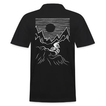 VTT VTT VTT Accessoires de vélo VTT - Polo Homme - noir - Dos - Kai (181cm)