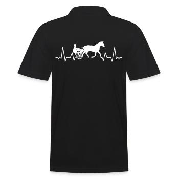 Harnais de chevaux de trot Chevaux de sport équestre - Polo Homme - noir - Dos - Kai (181cm)