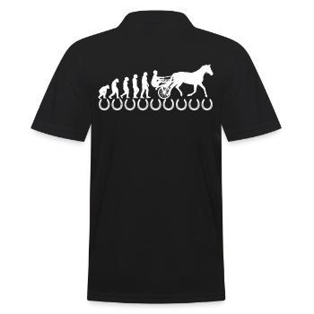 Harnais de chevaux de trot Chevaux de sport équestre - Polo Homme - noir - Dos - Kai (181cm)