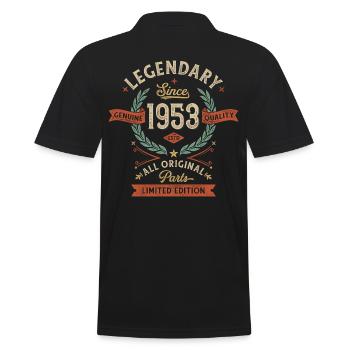 Légendaire depuis 1953, toutes les pièces d’origine - Polo Homme - noir - Dos - Kai (181cm)