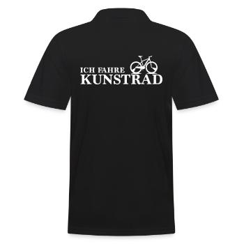 Kunstradfahren Kunstrad Hallenradsport Geschenk - Männer Poloshirt - Schwarz - Hinten - Kai (181cm)