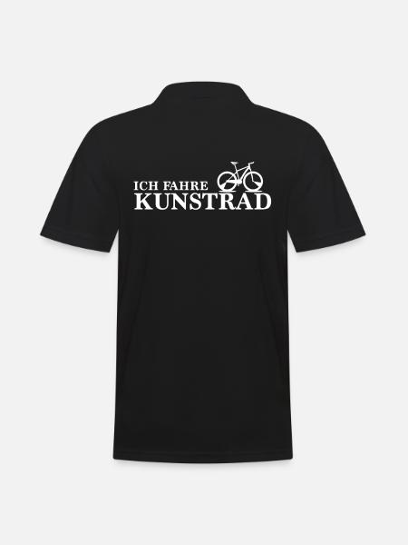 Kunstradfahren Kunstrad Hallenradsport Geschenk - Männer Poloshirt - Schwarz