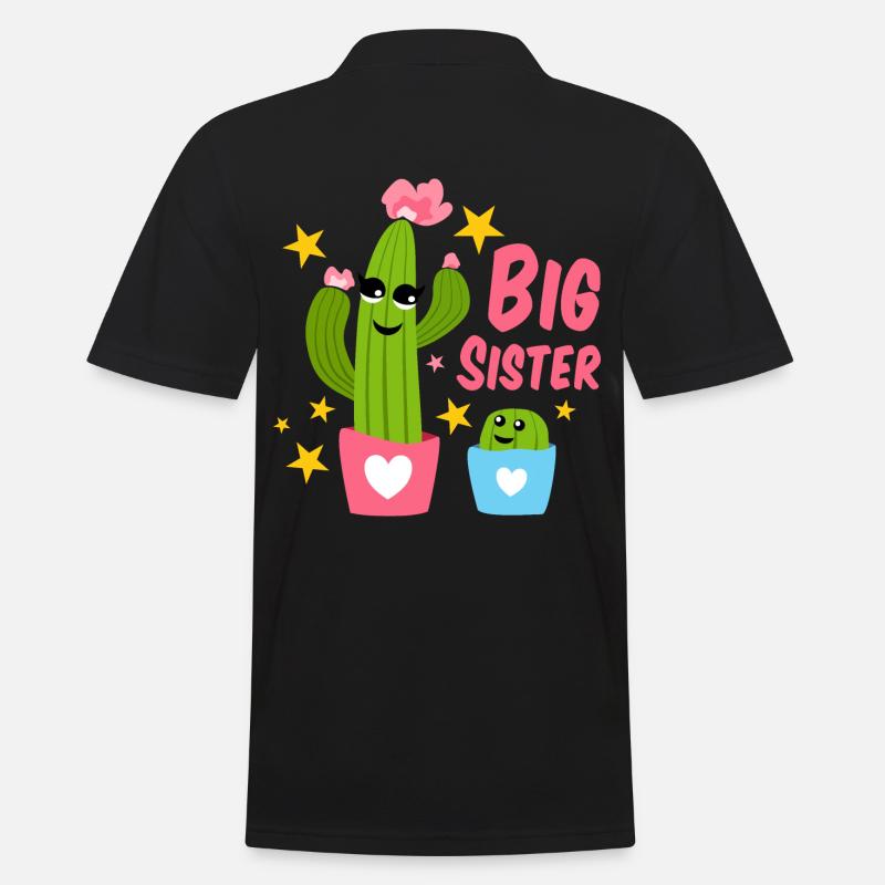 Storasyster - Pikétröja herr - svart